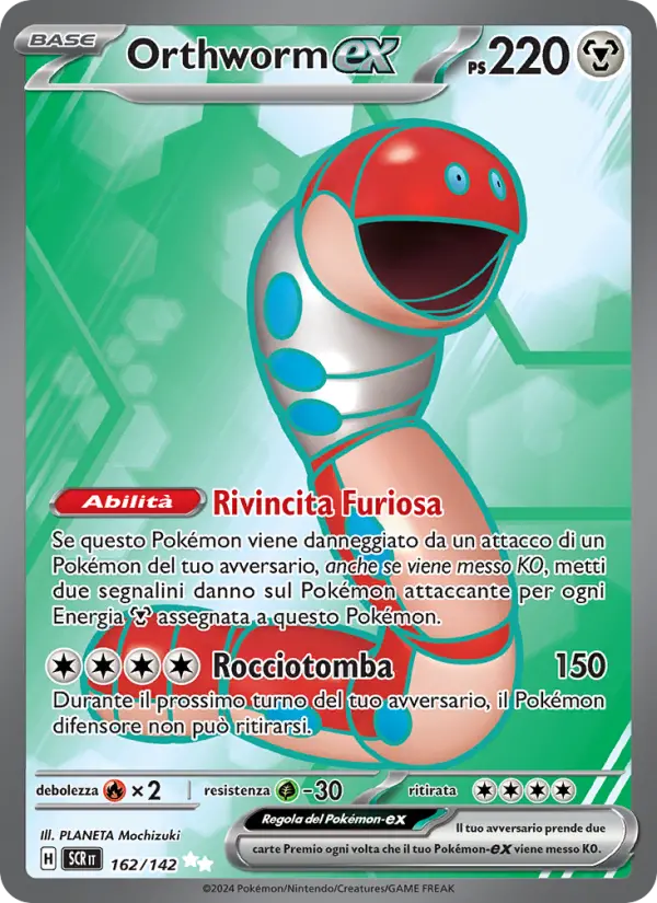 Orthworm-ex, Corona Astrale Nº 162