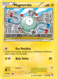 Magnemite, Tormenta Plasma No. 42 Normal