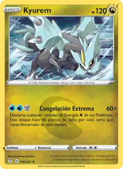 Kyurem, Cielos Evolutivos No. 116 Holo