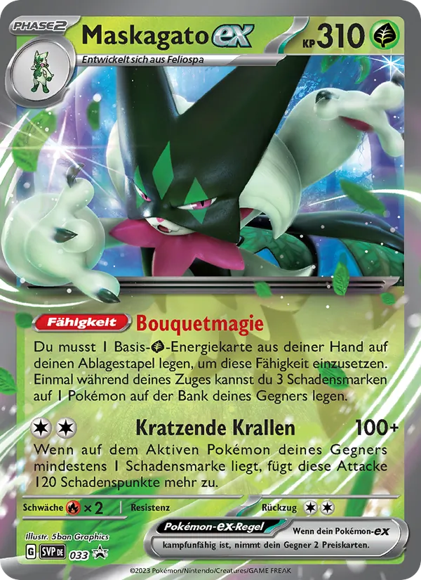 Maskagato-ex, SVP Black Star Promos Nº 033