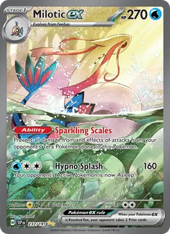 Milotic ex, Surging Sparks No. 237 Holo