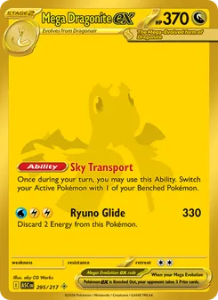 Mega Dragonite ex, Ascended Heroes No. 295 Holo
