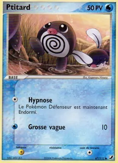 Ptitard, EX Forces Cachées Nº 67 Normal