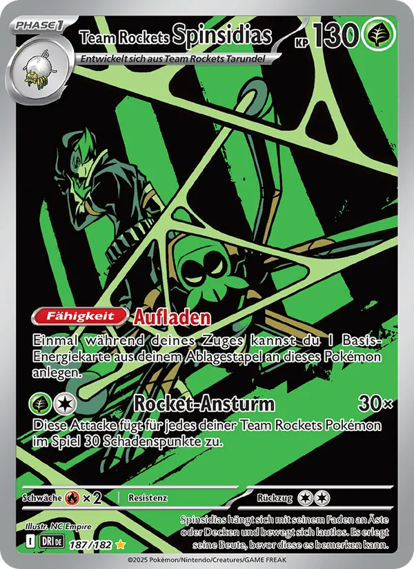 Team Rockets Spinsidias, Ewige Rivalen Nº 187