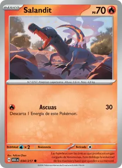 Salandit, Héroes Ascendentes No. 034 Normal