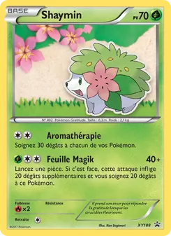 Shaymin, Promo XY Nº XY188 Normal