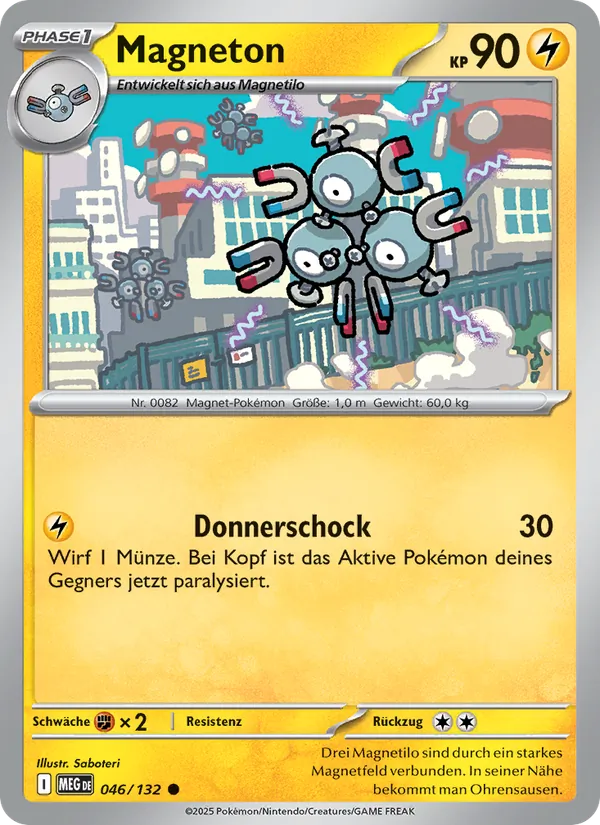 Magneton, Mega-Entwicklung No. 046
