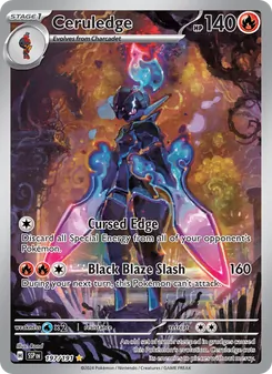 Ceruledge, Surging Sparks No. 197 Holo
