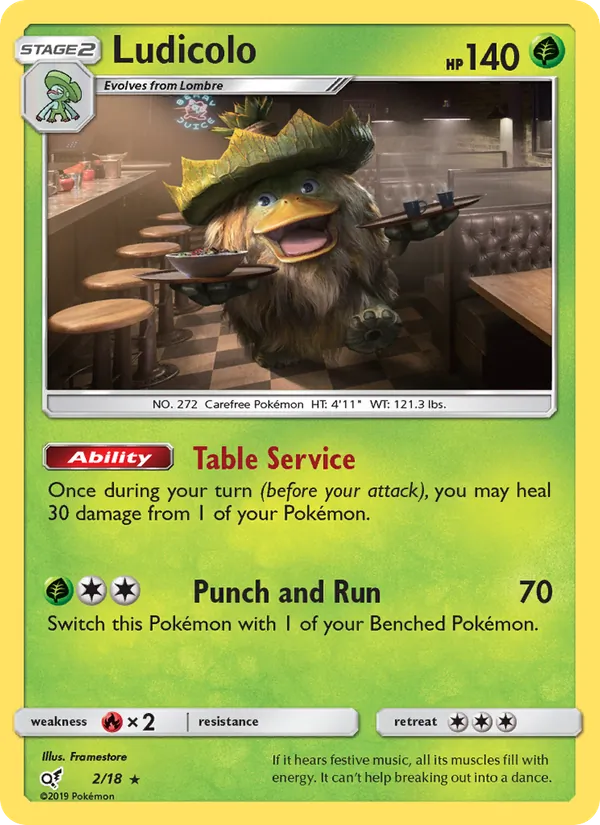 Ludicolo, Detective Pikachu No. 2