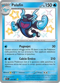 Palafin, Destino di Paldea No. 124 Holo