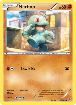 Machop, Plasma Blast No. 47 Normal