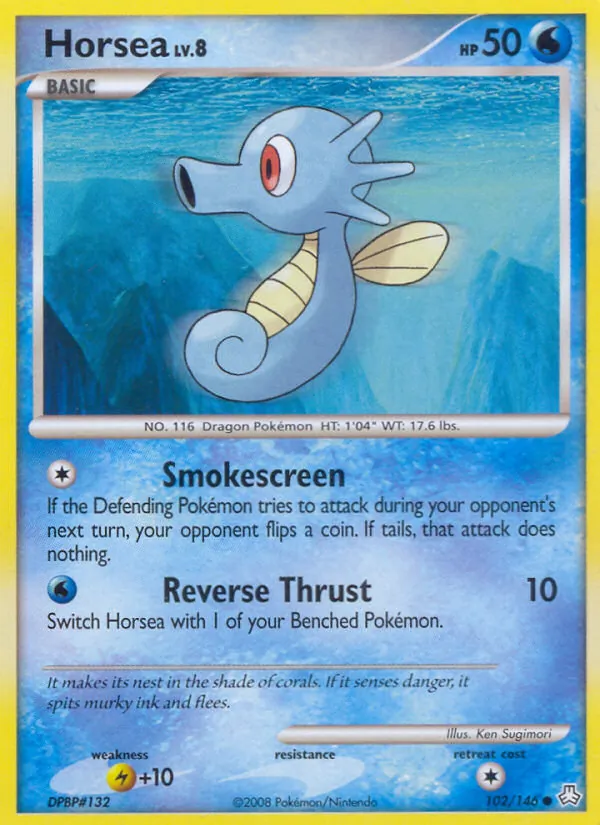 Horsea, Legends Awakened No. 102