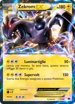Zekrom-EX, Destini Futuri No. 51 Normal