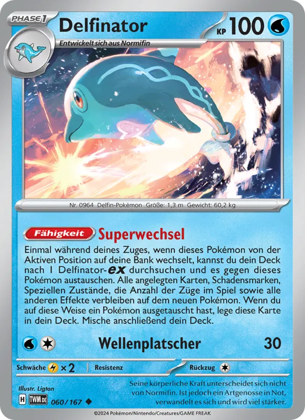 Delfinator, Maskerade im Zwielicht Nº 060