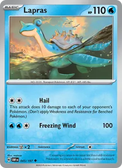 Lapras, Obsidian Flames Nº 045 Normal