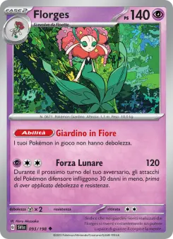 Florges, Scarlatto e Violetto Nº 093 Normal