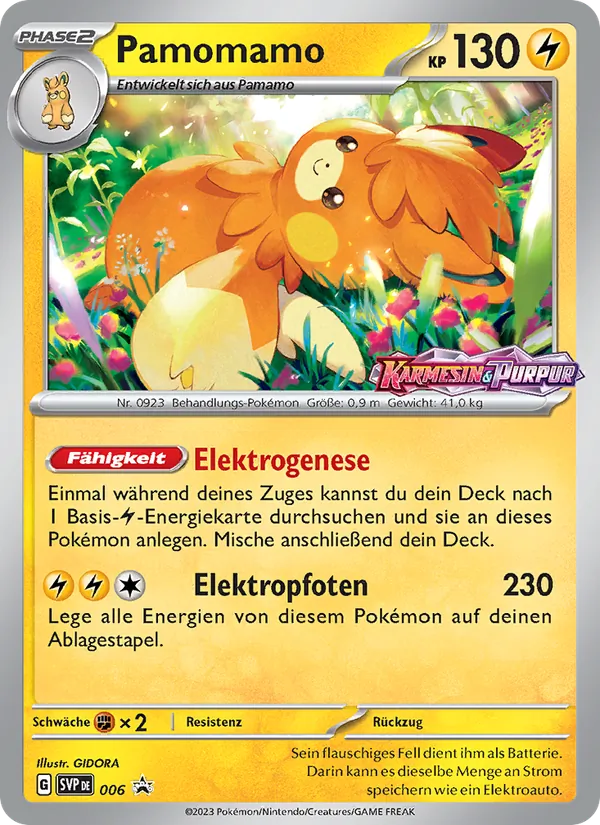 Pamomamo, SVP Black Star Promos No. 006