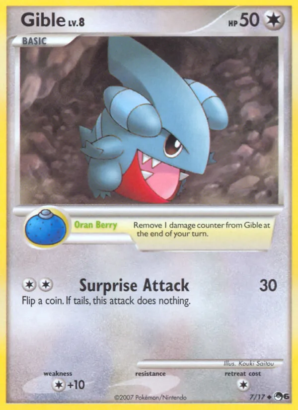 Gible, POP Series 6 Nº 7