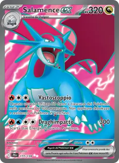Salamence-ex, Avventure Insieme Nº 177 Holo