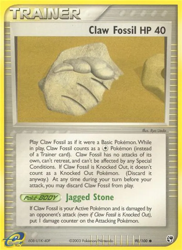 Claw Fossil, Sandstorm Nº 90