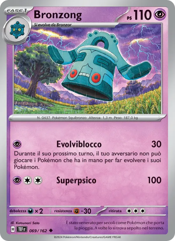Bronzong, Cronoforze No. 069