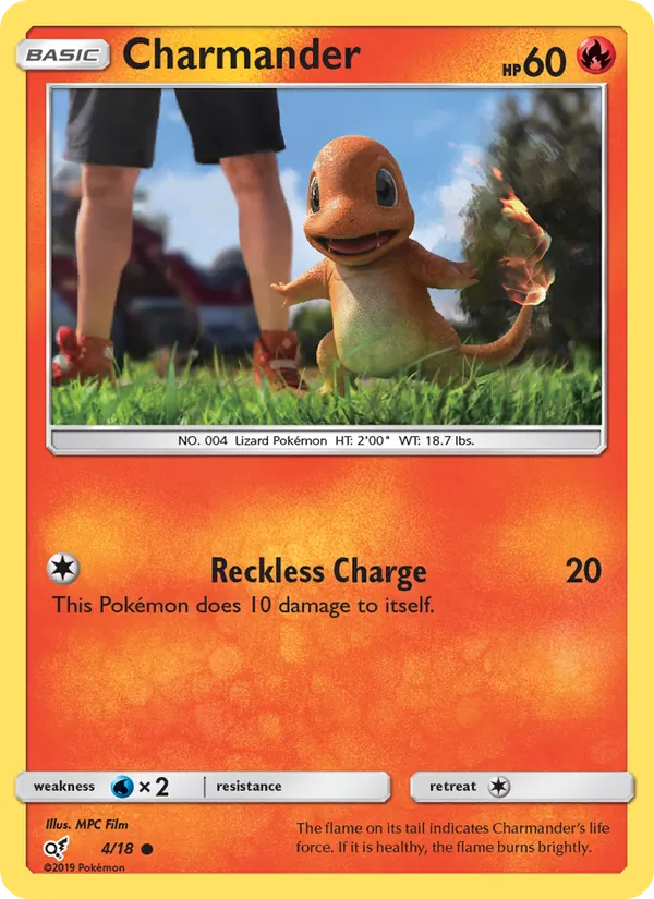 Charmander, Detective Pikachu Nº 4