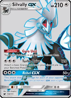 Silvally GX, Crimson Invasion Nº 108 Normal