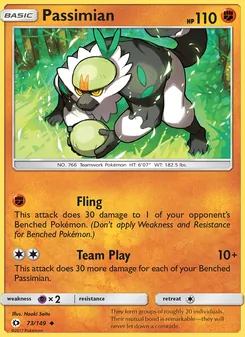 Passimian, Sun & Moon No. 73 Normal