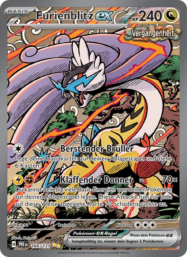 Furienblitz-ex, Prismatische Entwicklungen No. 166