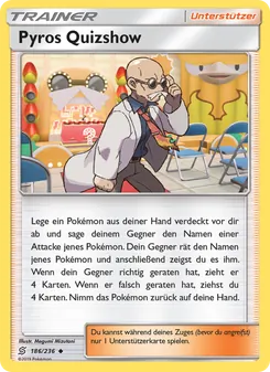 Pyros Quizshow, Bund der Gleichgesinnten No. 186 Normal