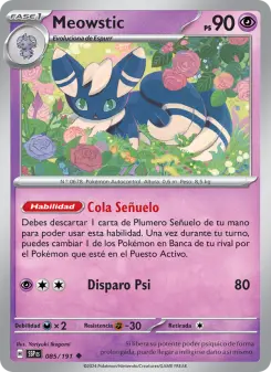 Meowstic, Chispas Fulgurantes No. 085 Normal