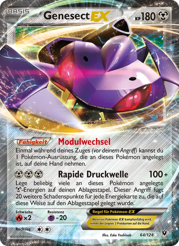 Genesect EX, Schicksalsschmiede No. 64