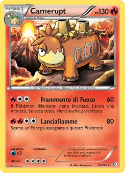 Camerupt, Confini Varcati No. 22 Normal