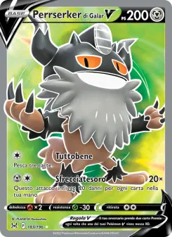 Perrserker di Galar V, Origine Perduta Nº 183 Holo