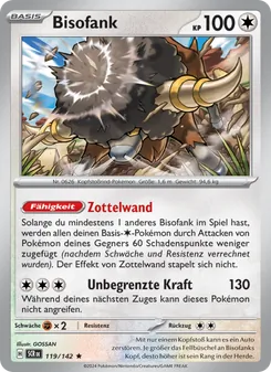 Bisofank, Stellarkrone No. 119 Normal