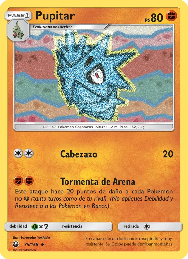 Pupitar, Tormenta Celestial Nº 75