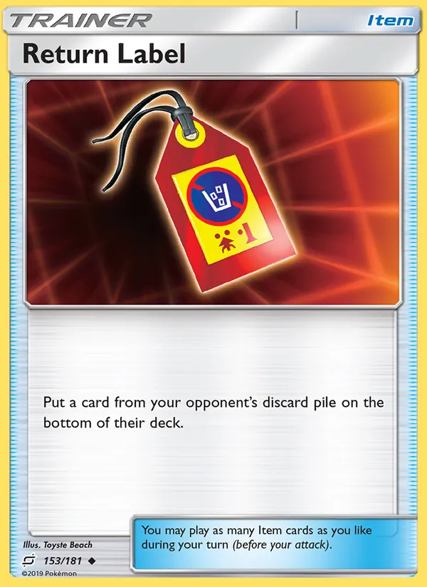 Return Label, Team Up No. 153