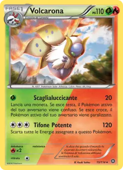 Volcarona, Vapori Accesi No. 15 Normal