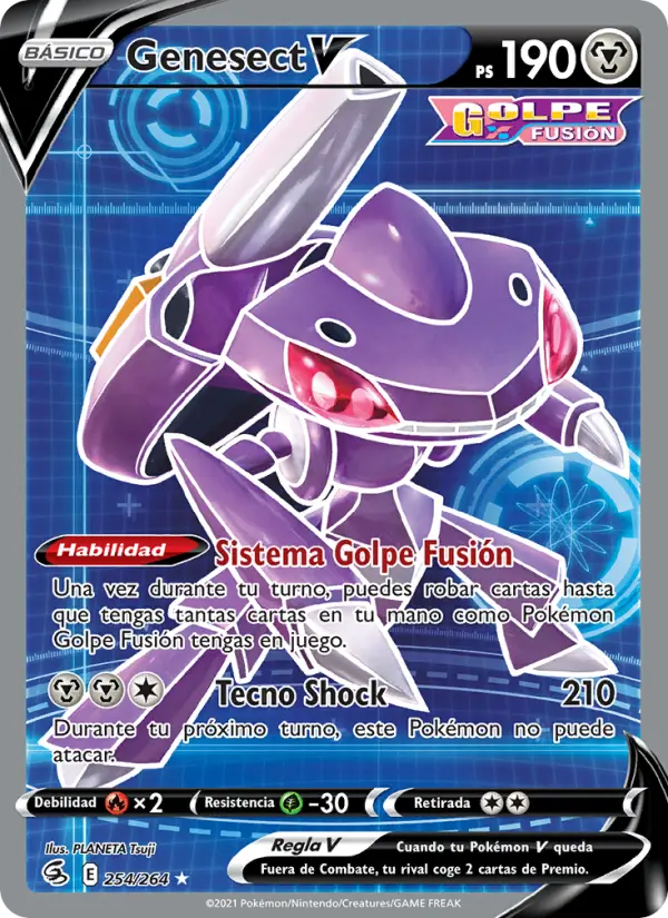 Genesect V, Golpe Fusión No. 254