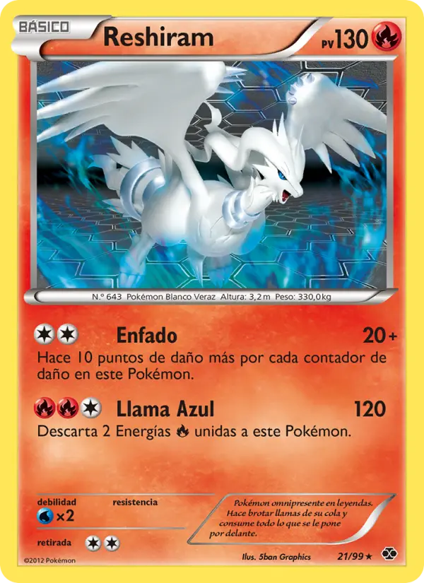 Reshiram, Próximos Destinos No. 21