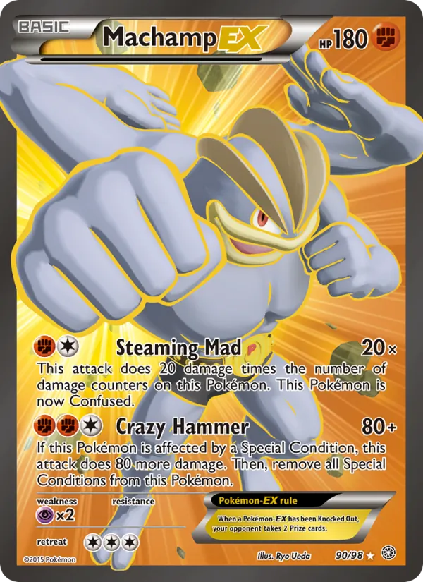 Machamp EX, Ancient Origins No. 90
