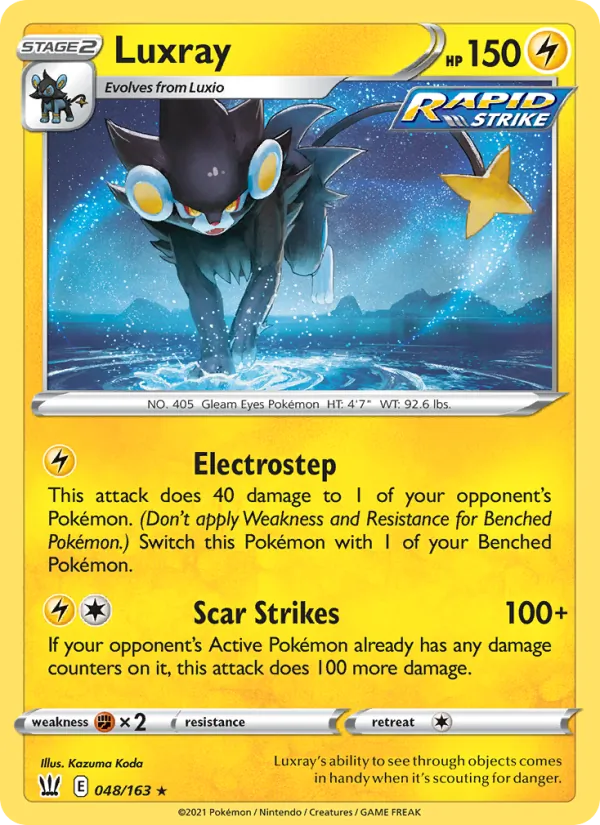 Luxray, Battle Styles Nº 48