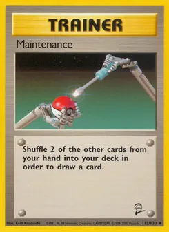 Maintenance, Base Set 2 No. 112 Normal