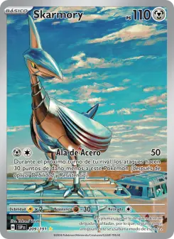 Skarmory, Chispas Fulgurantes No. 209 Holo