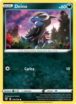 Deino, Fiamme Oscure Nº 108 Normal