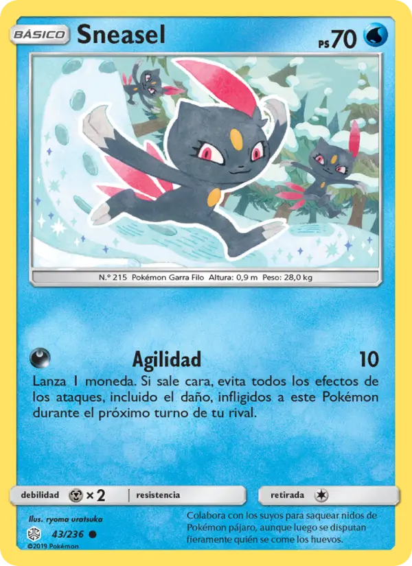 Sneasel, Eclipse Cósmico Nº 43