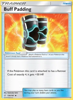 Buff Padding, Team Up Nº 136 Normal