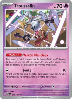 Trousselin, Écarlate et Violet No. 096 Holo