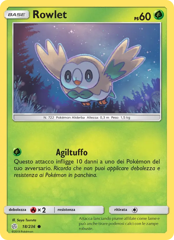 Rowlet, Eclissi Cosmica No. 18