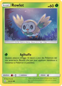 Rowlet, Eclissi Cosmica No. 18 Normal